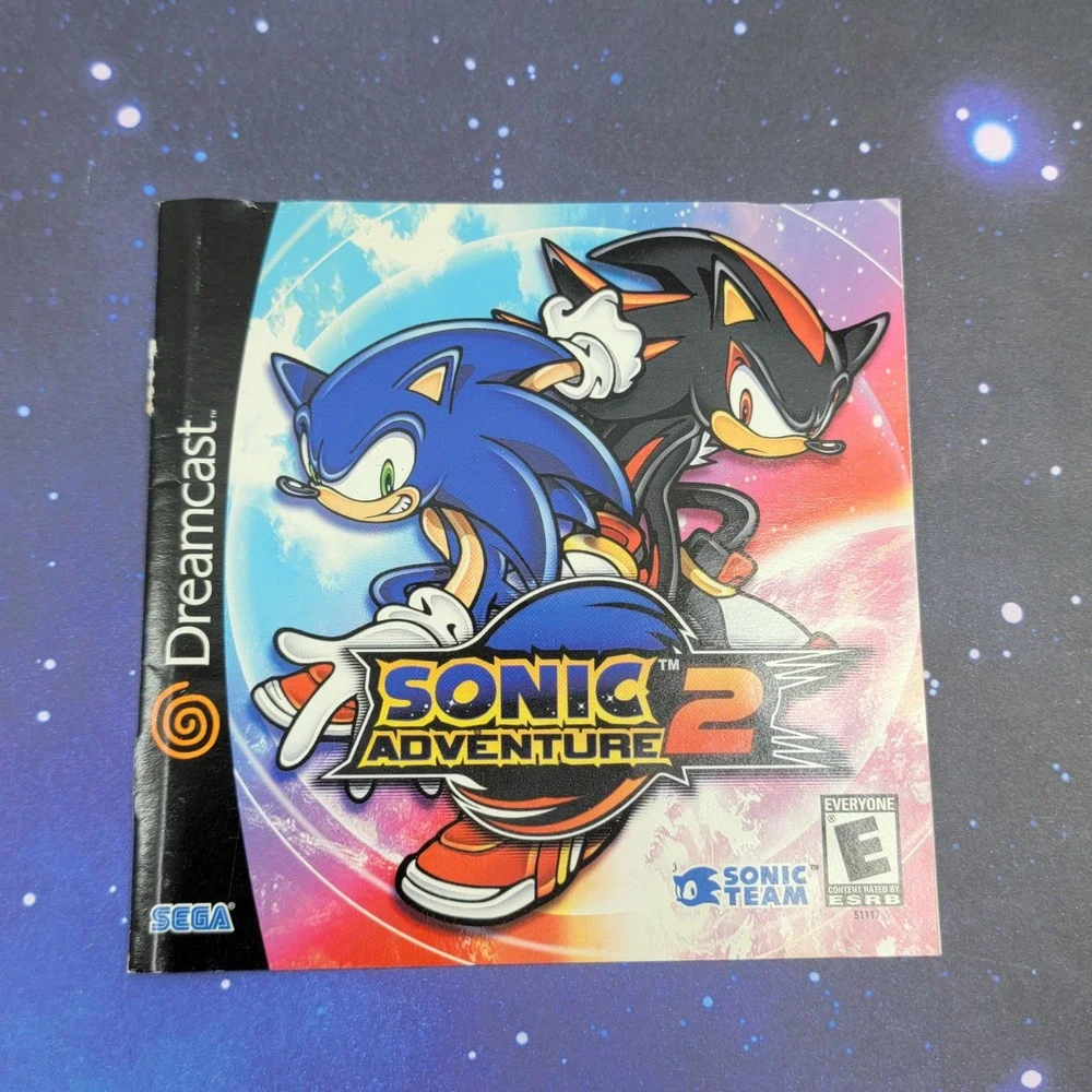 Sega Dreamcast Sonic Adventure 2 Video Game Shadow the Hedgehog 51117